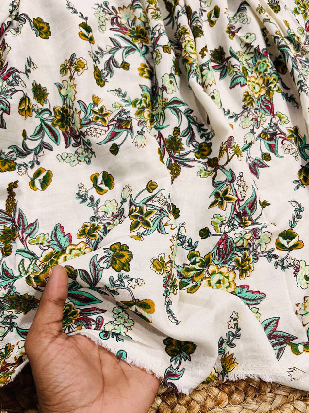 Cut Piece SALE- Premium Pure Designer FABRICS IN SALE - Cut SIZE 2.50 Meter