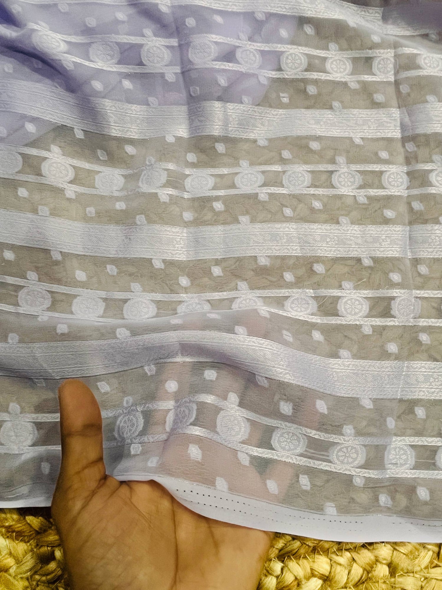 Cut Piece SALE- Premium Pure Designer FABRICS IN SALE - Cut SIZE 3 Meter