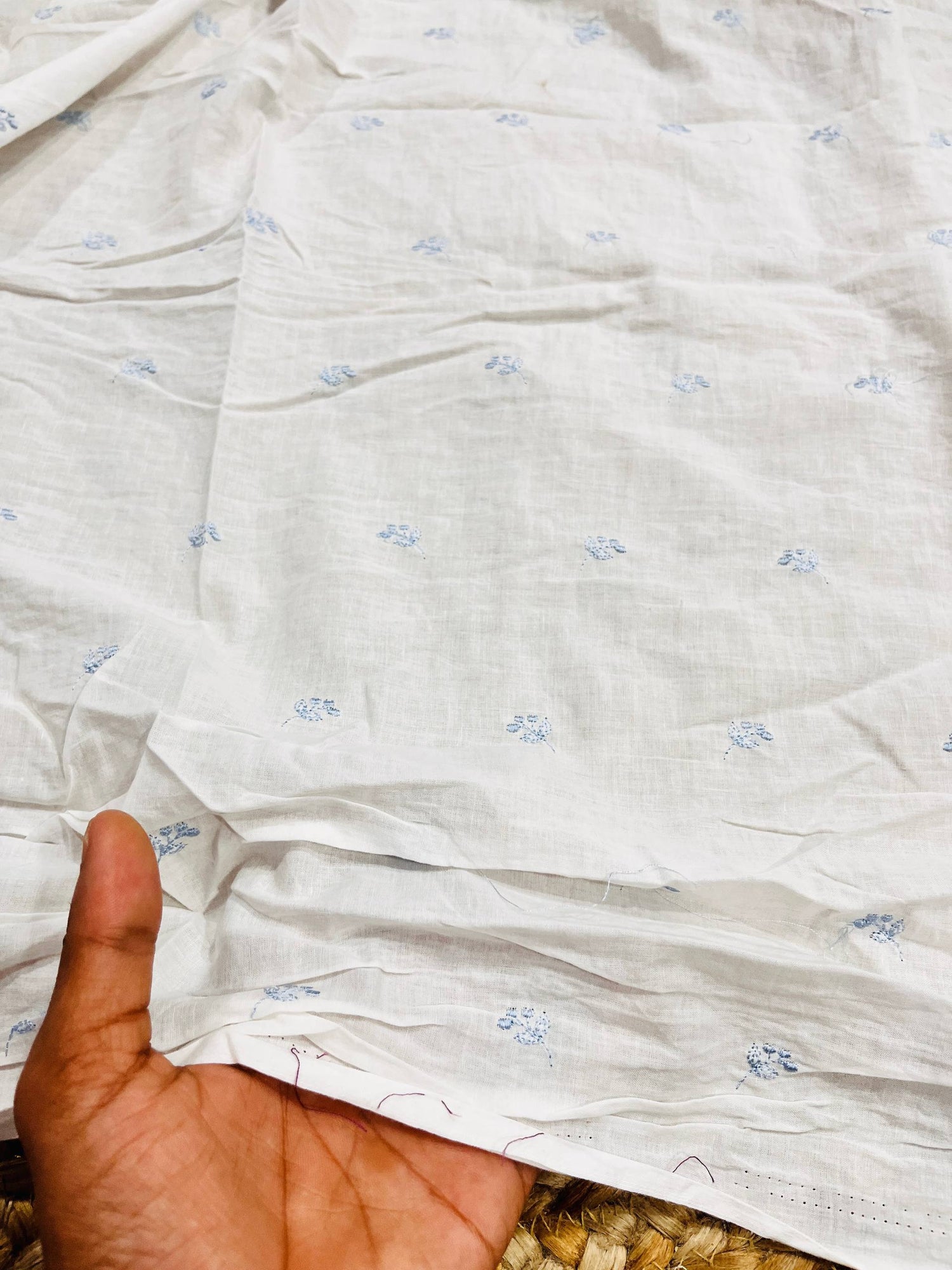 Cut Piece SALE- Premium Pure Designer FABRICS IN SALE - Cut SIZE 0.70 Meter