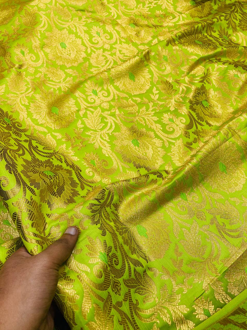 Most Premium Pure Kheen Khaab Banarasi FABRIC