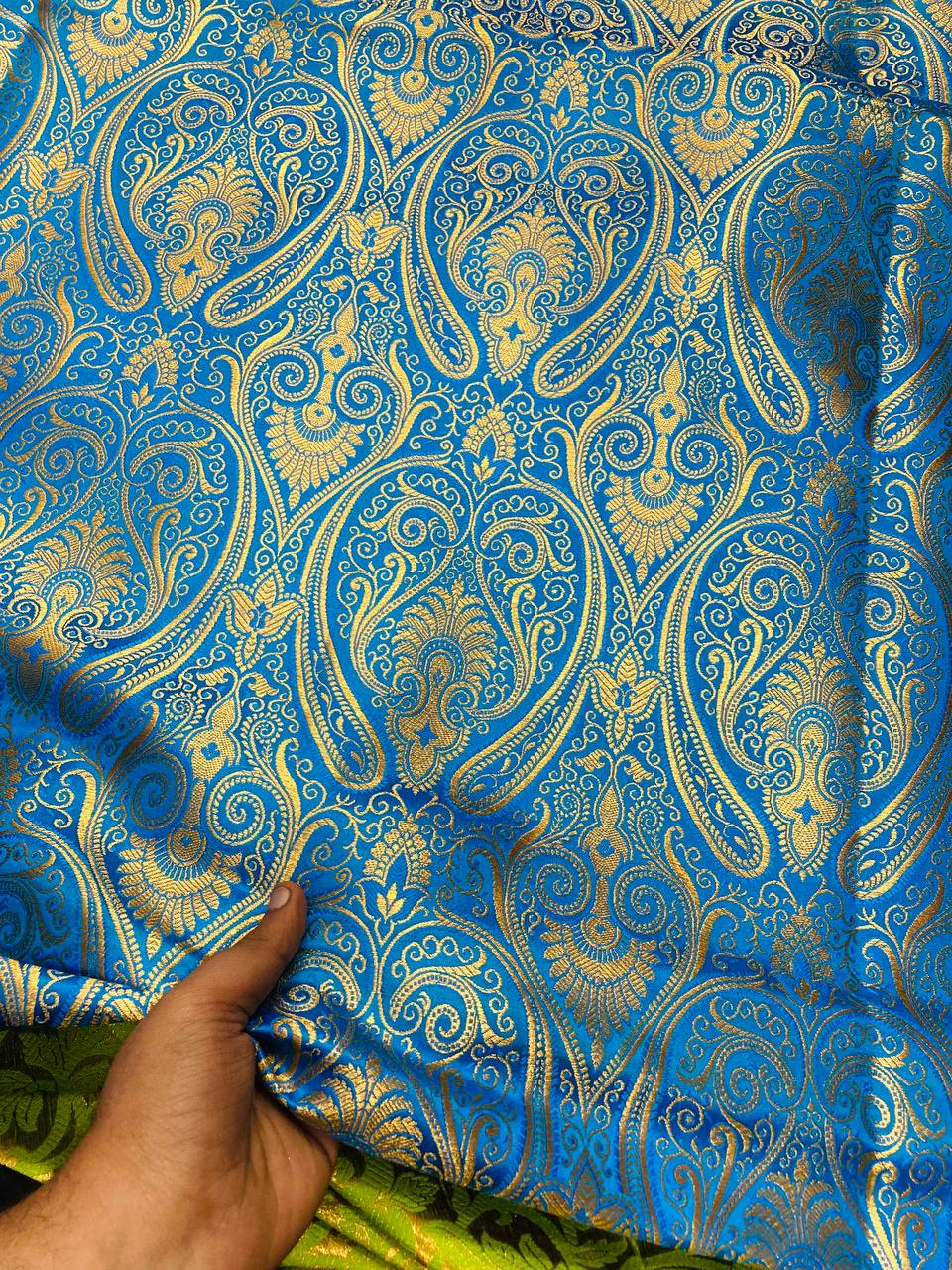 Most Premium Pure Kheen Khaab Banarasi FABRIC