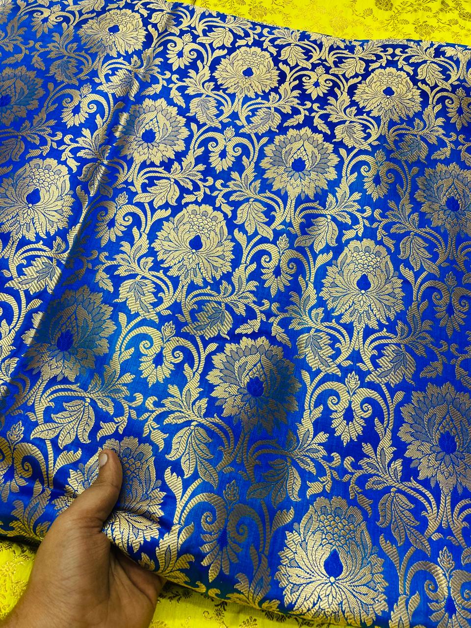 Most Premium Pure Kheen Khaab Banarasi FABRIC