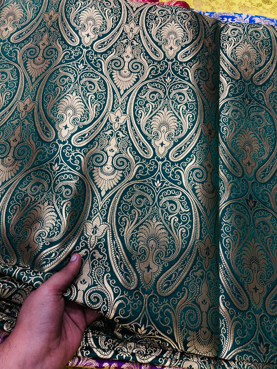 Most Premium Pure Kheen Khaab Banarasi FABRIC