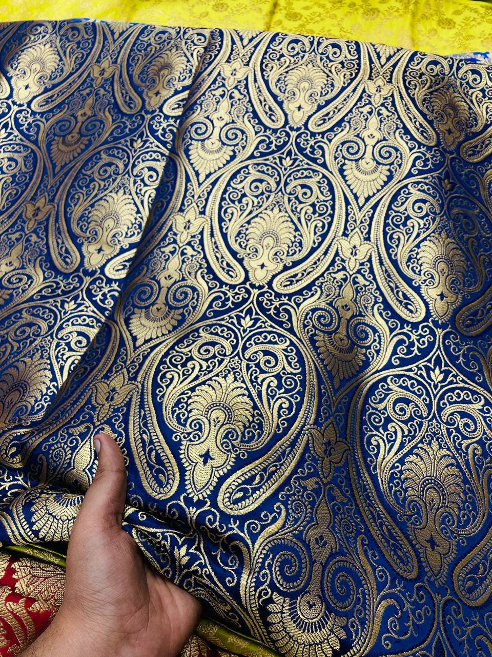 Most Premium Pure Kheen Khaab Banarasi FABRIC