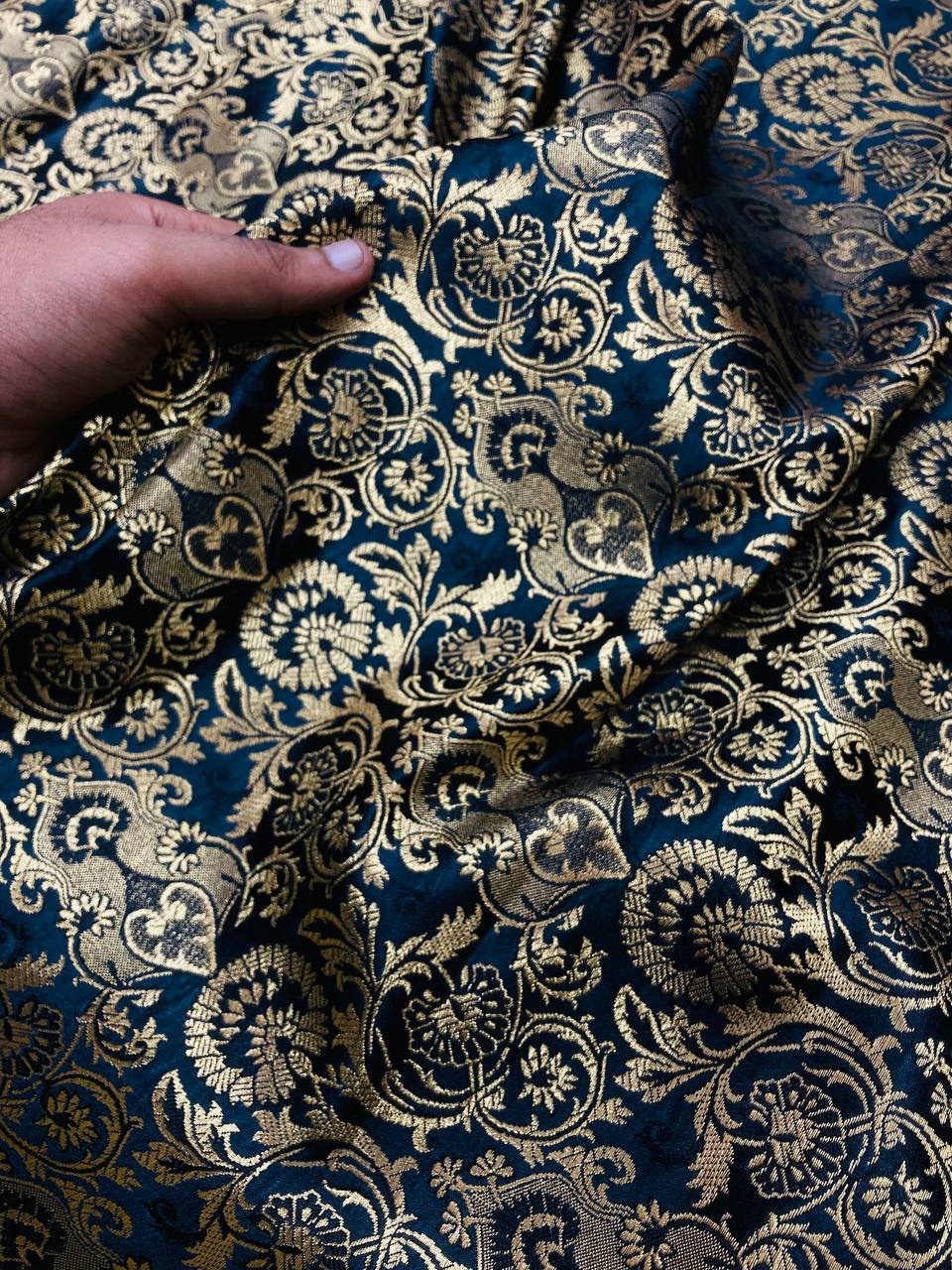 Most Premium Pure Kheen Khaab Banarasi FABRIC