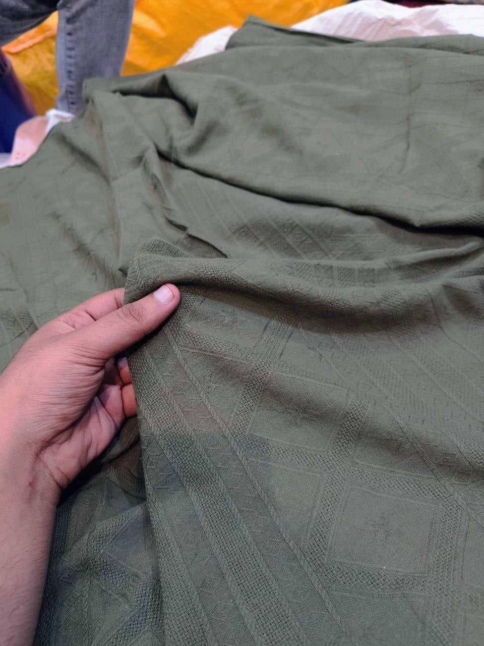 Premium Fine Dobby Weaving On Pure Cotton FABRIC