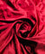 Premium Pure Imported Silk Velvet FABRIC - DARK MAROON