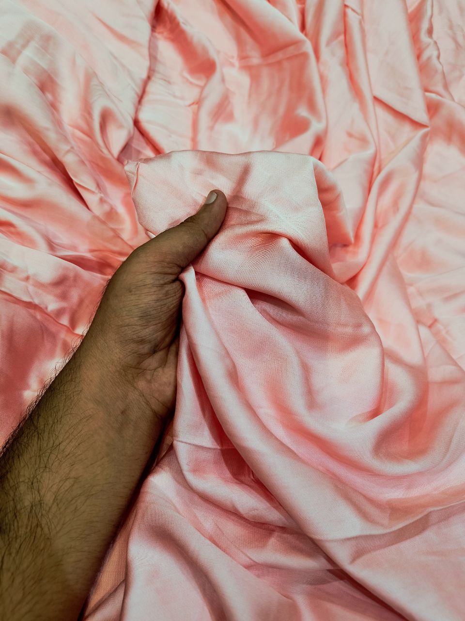 Most Premium Pure Modal Cotton Satin FABRIC (Big WIDTH!!)