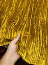 Premium Imported Crushed Velvet 9000 FABRIC - GOLD