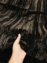 Premium Imported Crushed Velvet 9000 FABRIC - BROWN