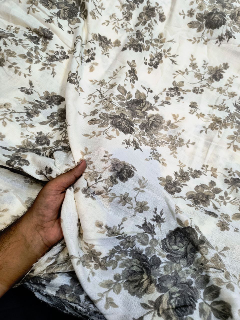 Most Premium Pure Double Cloth Cotton PRINTED FABRIC (Big WIDTH!!)