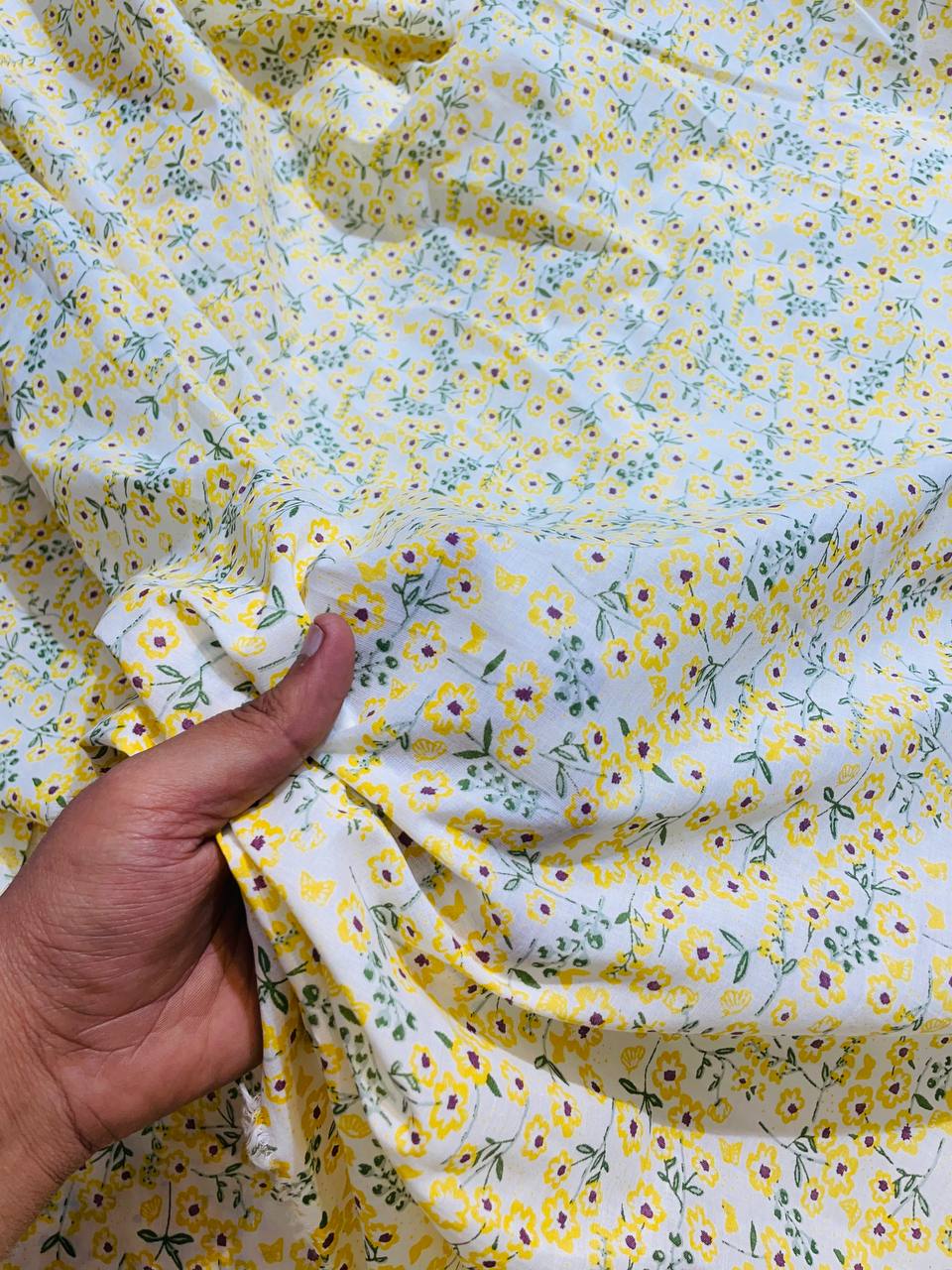 Most Premium Quality Of Pure Modal Cotton FABRIC - Printed (Big WIDTH!!)