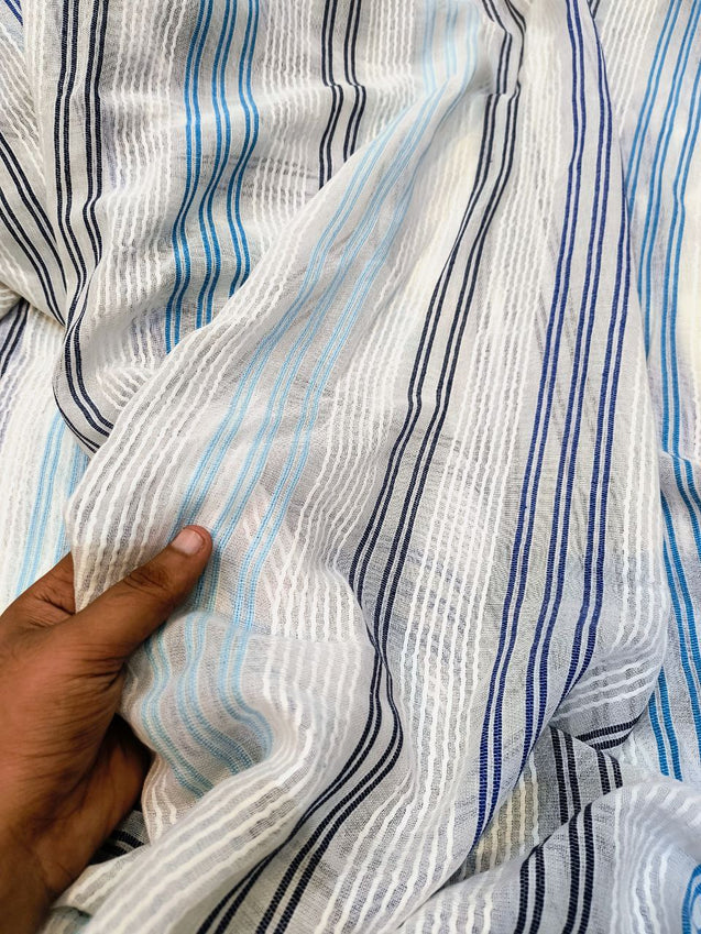 Premium Pure Dobby Weaving On Mul Cotton FABRIC (Big WIDTH!!)