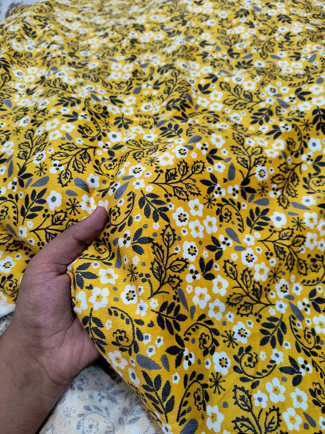 Most Premium Export Quality Of Imported Cotrise PRINTED Fabric (Big WIDTH!!)