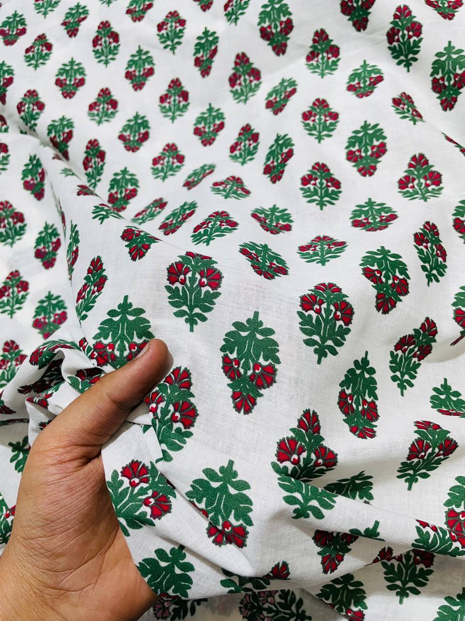 Premium Pure Ajrak Cotton 80*80 Printed FABRIC