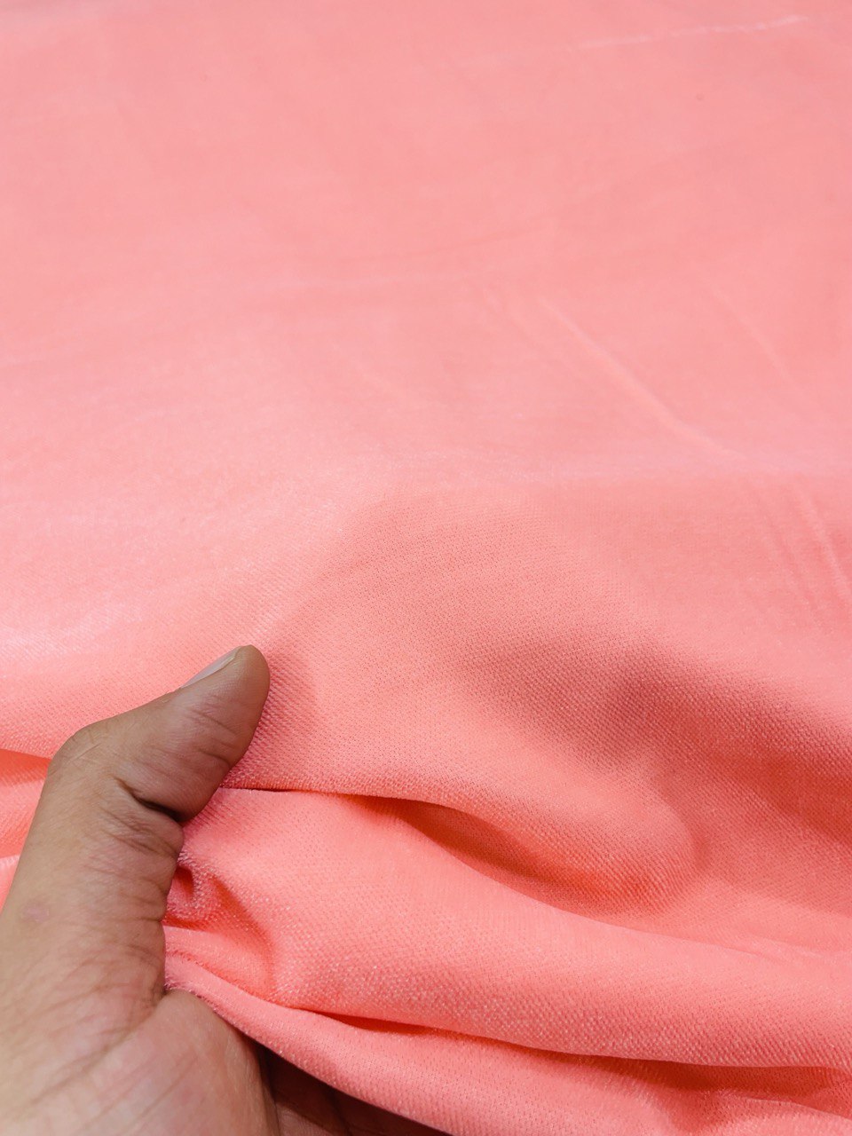 Premium Imported Plain Velvet Fabric (Cut Size 2.5 Meter)