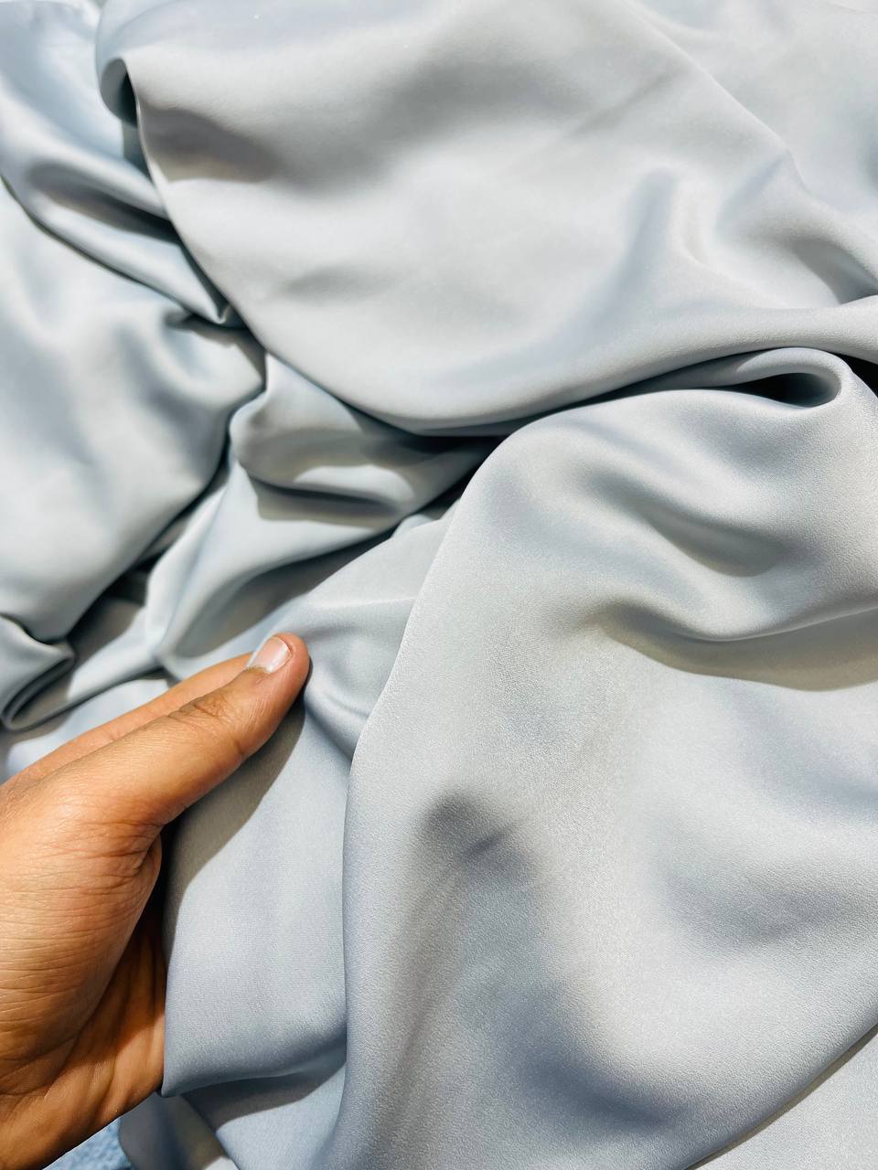 Premium Pure Modal Malai SILK FABRIC (Big WIDTH!!)