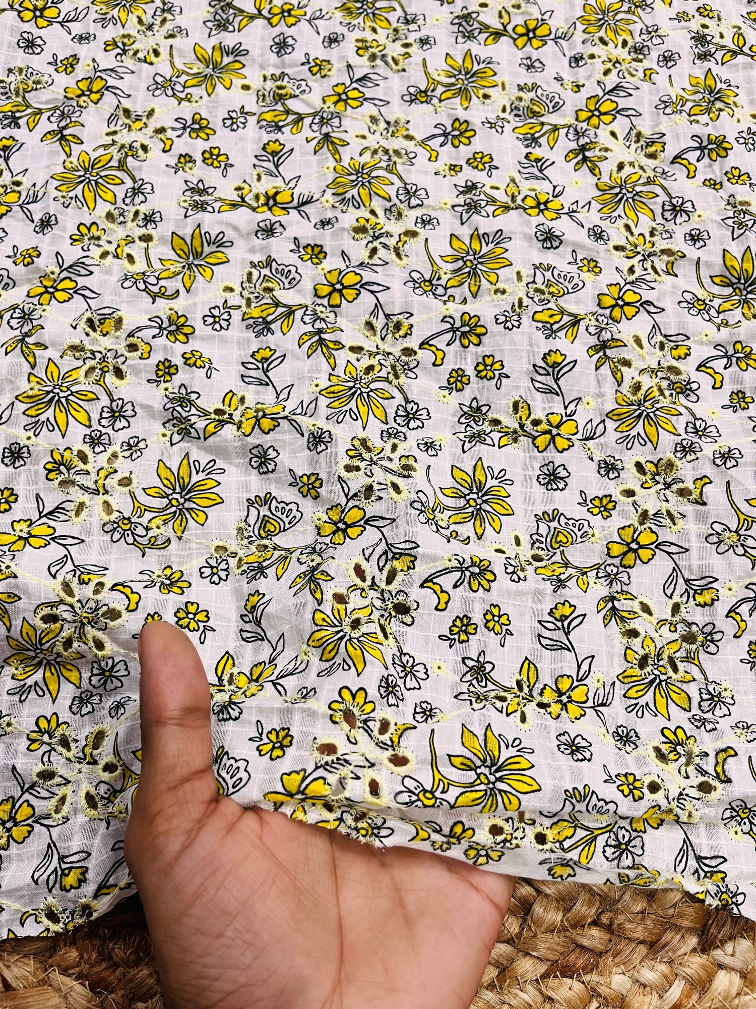 Cut Piece SALE- Premium Pure Designer FABRICS IN SALE - Cut SIZE 1. Meter