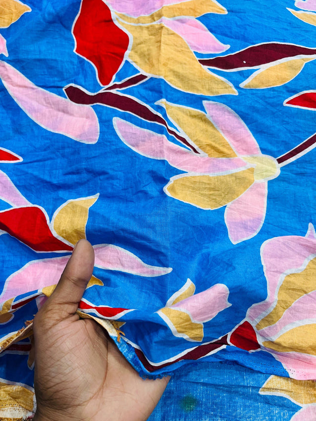 Cut Piece SALE- Premium Pure Designer FABRICS IN SALE - Cut SIZE 1.70 Meter