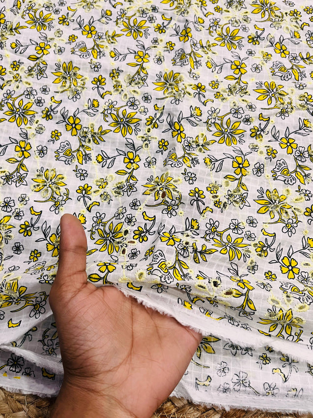 Cut Piece SALE- Premium Pure Designer FABRICS IN SALE - Cut SIZE 3.50 Meter