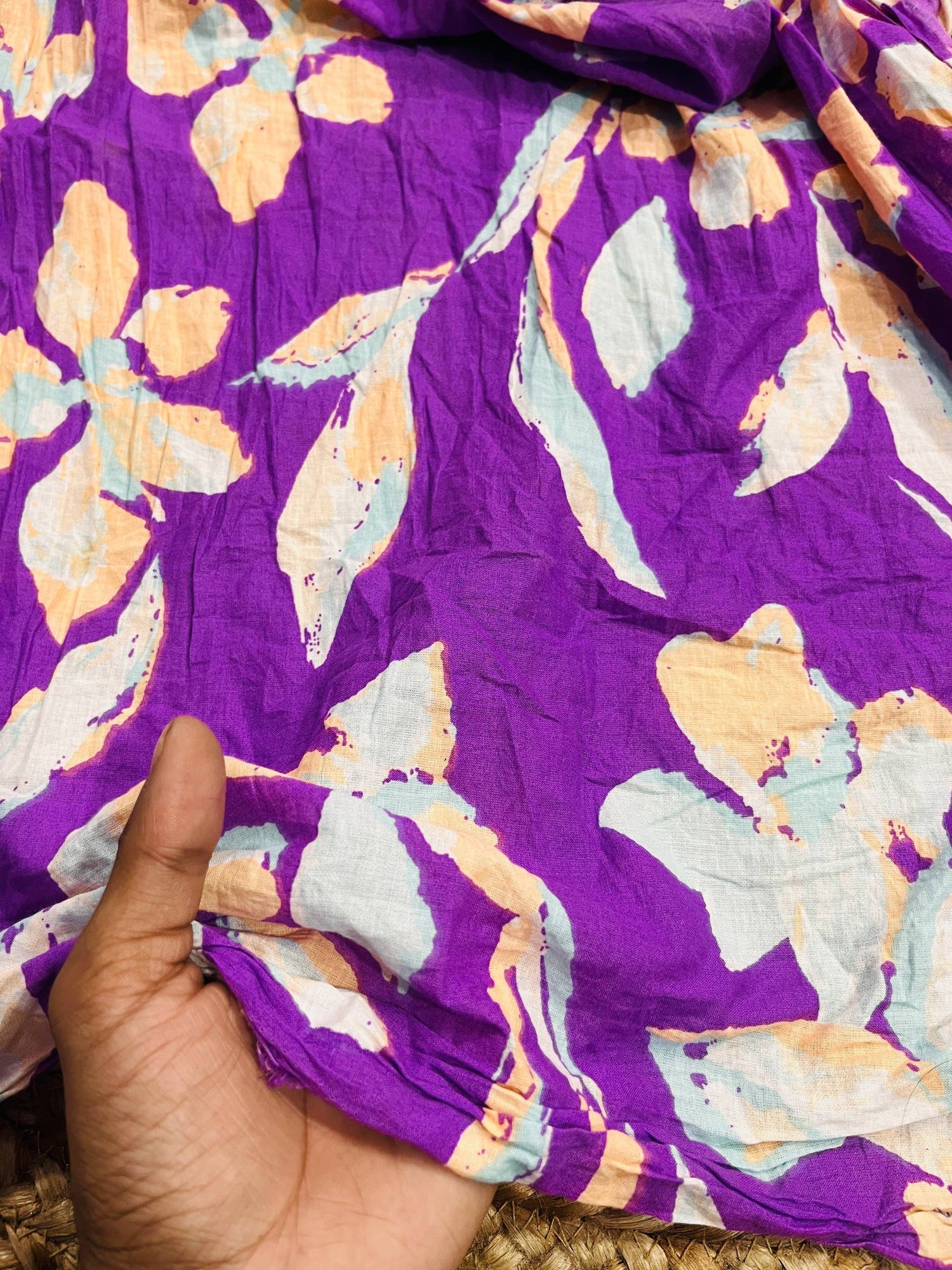 Cut Piece SALE- Premium Pure Designer FABRICS IN SALE - Cut SIZE 0.50 Meter