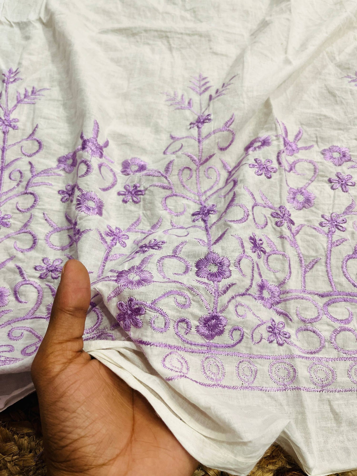 Cut Piece SALE- Premium Pure Designer FABRICS IN SALE - Cut SIZE 1. Meter