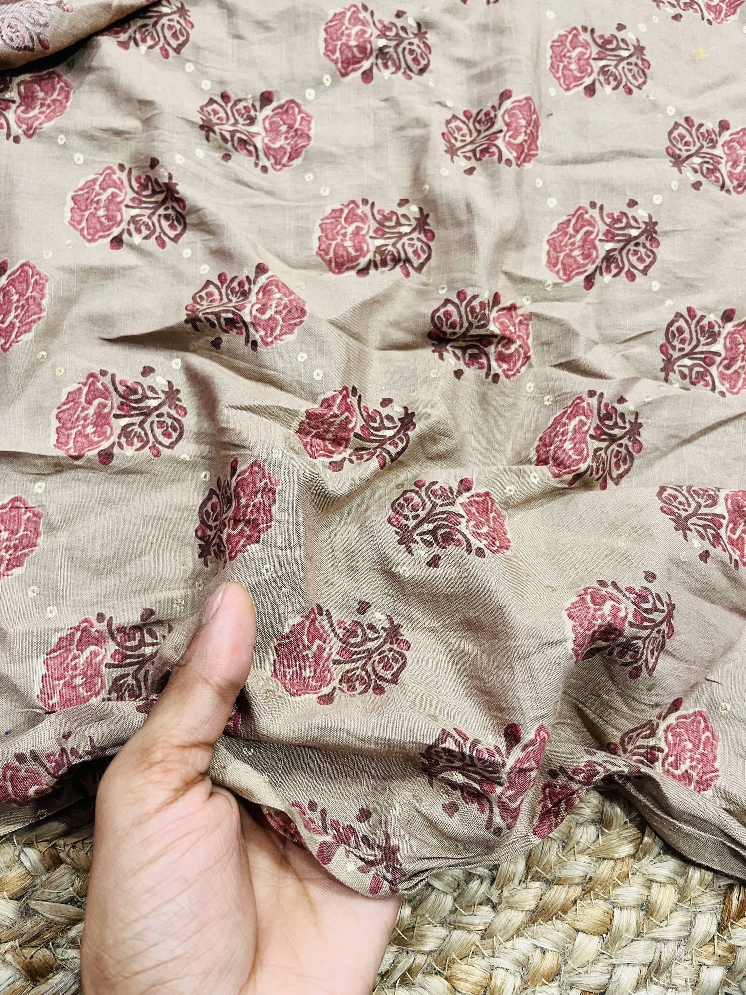 Cut Piece SALE- Premium Pure Designer FABRICS IN SALE - Cut SIZE 0.90 Meter