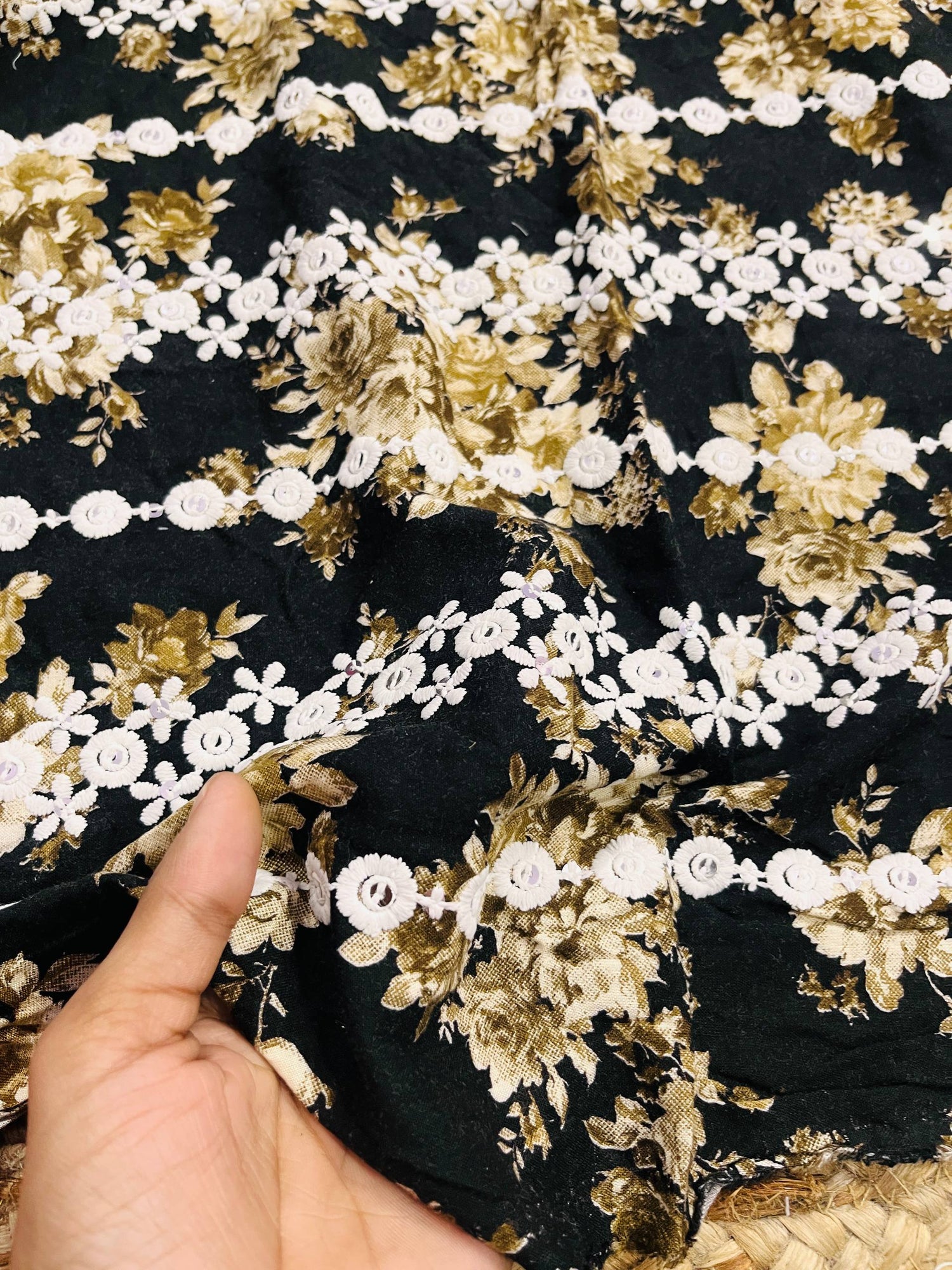 Cut Piece SALE- Premium Pure Designer FABRICS IN SALE - Cut SIZE 0.70 Meter