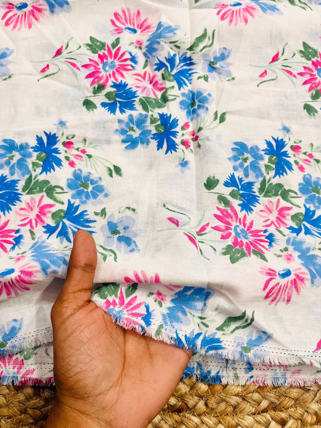Cut Piece SALE- Premium Pure Designer FABRICS IN SALE - Cut SIZE 3.50 Meter