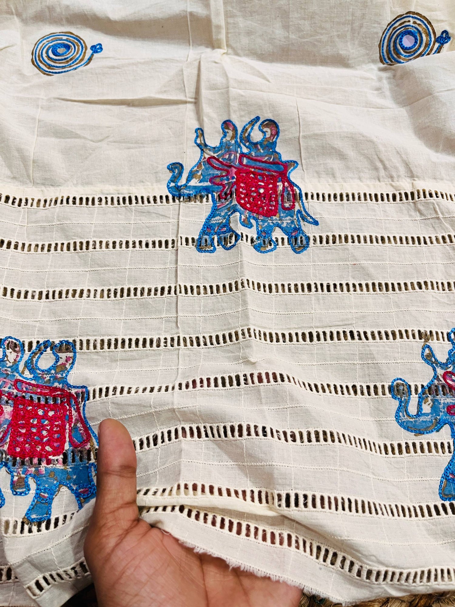 Cut Piece SALE- Premium Pure Designer FABRICS IN SALE - Cut SIZE 1.50 Meter