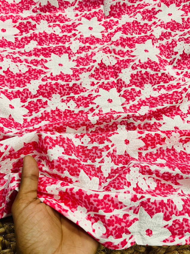 Cut Piece SALE- Premium Pure Designer FABRICS IN SALE - Cut SIZE 5.30 Meter