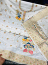 Most Premium Quality Of Suits - Dola Silk Dyeable  ( Complete Suit With SALWAAR)