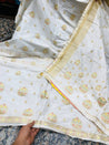 Most Premium Quality Of Suits - Dola Silk Dyeable  ( Complete Suit With SALWAAR)