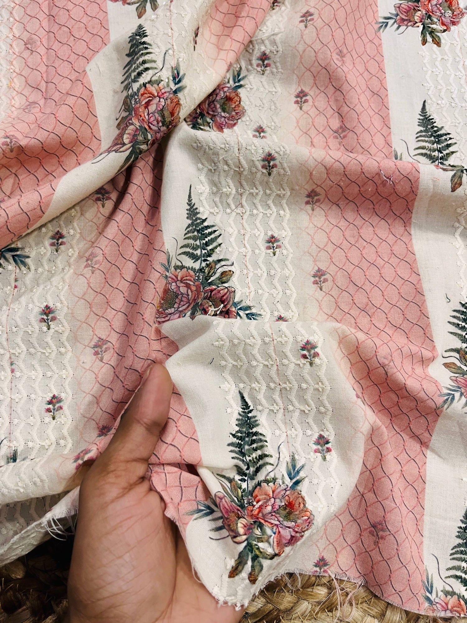 Cut Piece SALE- Premium Pure Designer FABRICS IN SALE - Cut SIZE 1 Meter