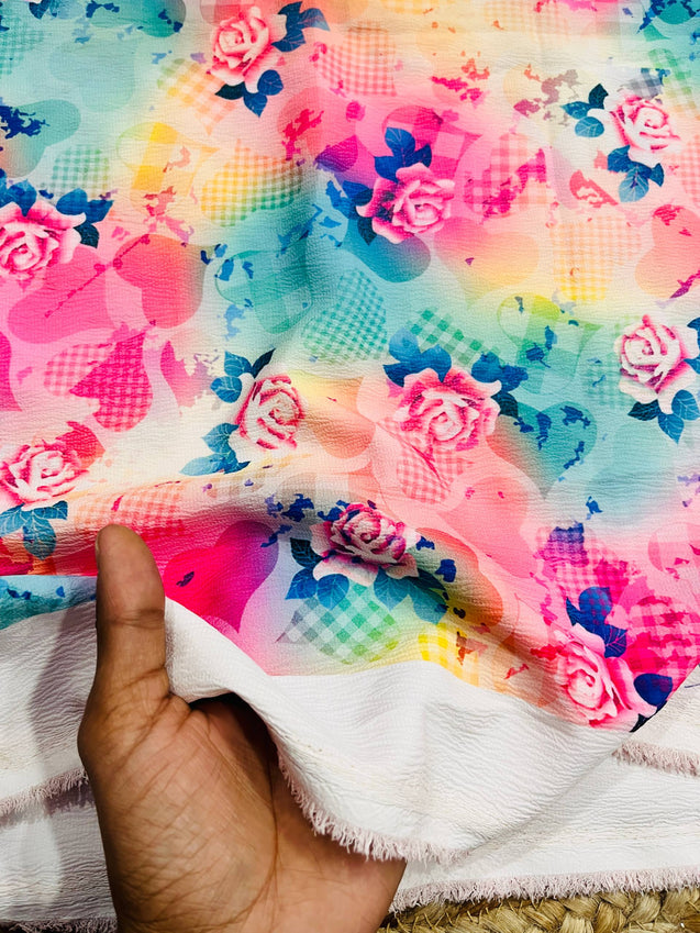 Cut Piece SALE- Premium Pure Designer FABRICS IN SALE - Cut SIZE 2.50 Meter