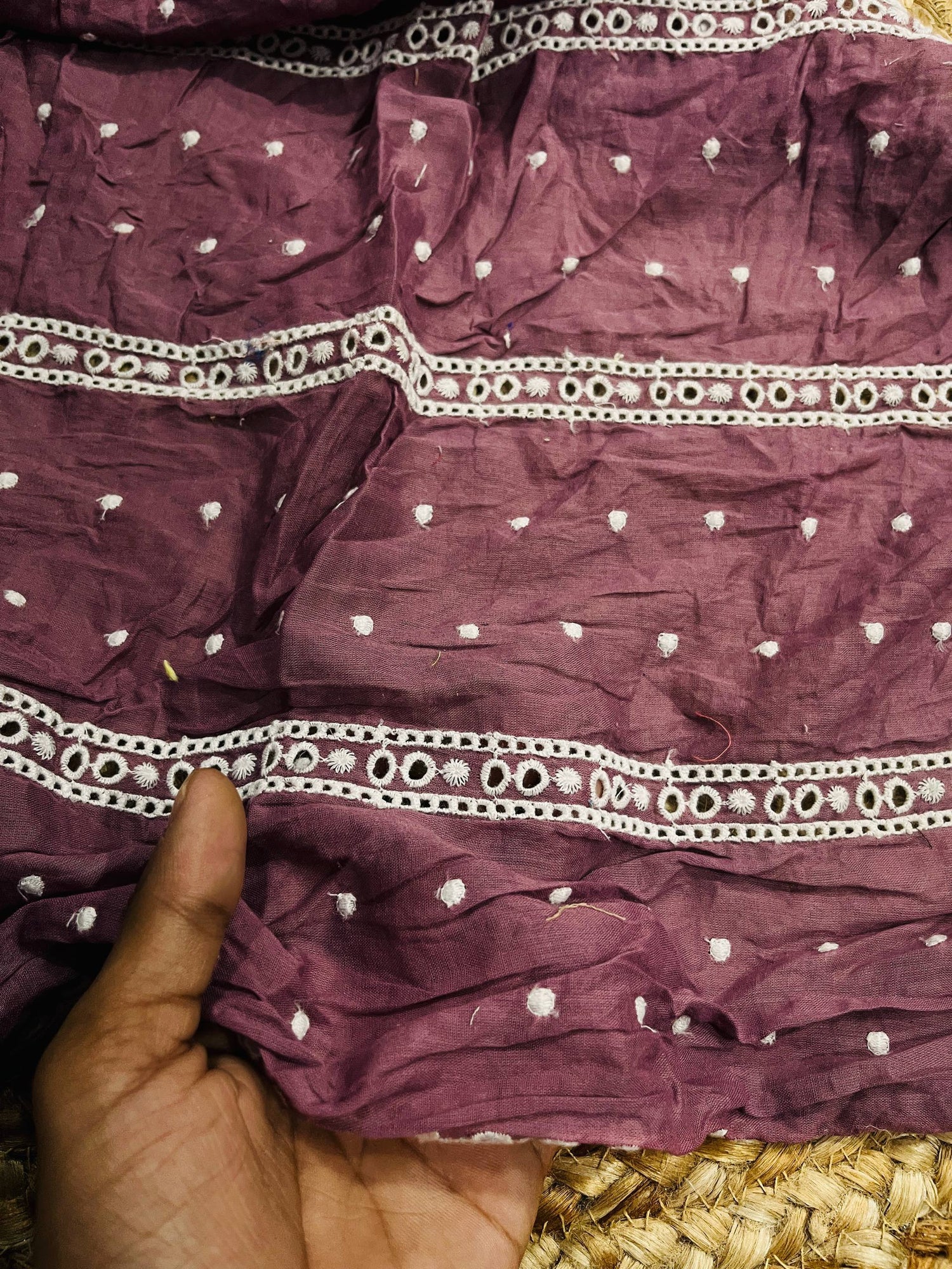 Cut Piece SALE- Premium Pure Designer FABRICS IN SALE - Cut SIZE 0.50 Meter