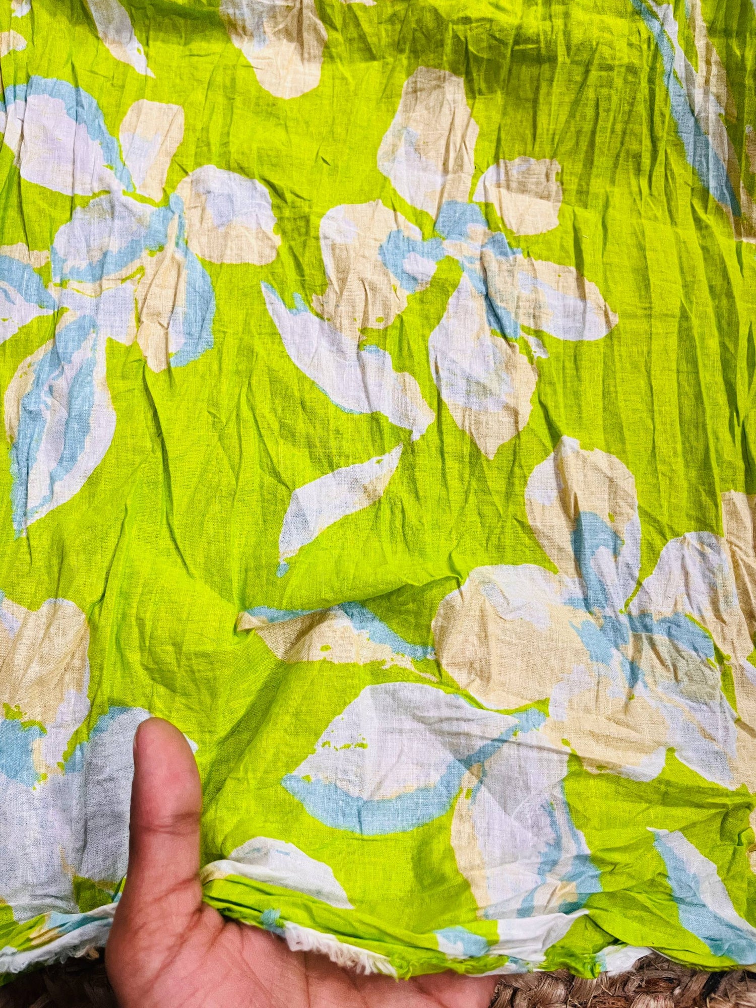 Cut Piece SALE- Premium Pure Designer FABRICS IN SALE - Cut SIZE 0.50 Meter