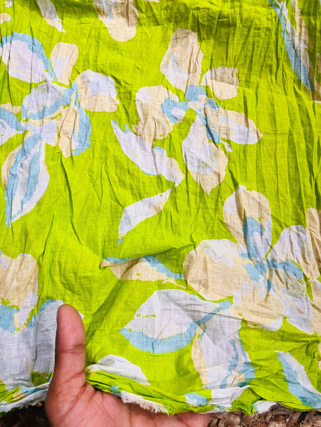 Cut Piece SALE- Premium Pure Designer FABRICS IN SALE - Cut SIZE 0.50 Meter