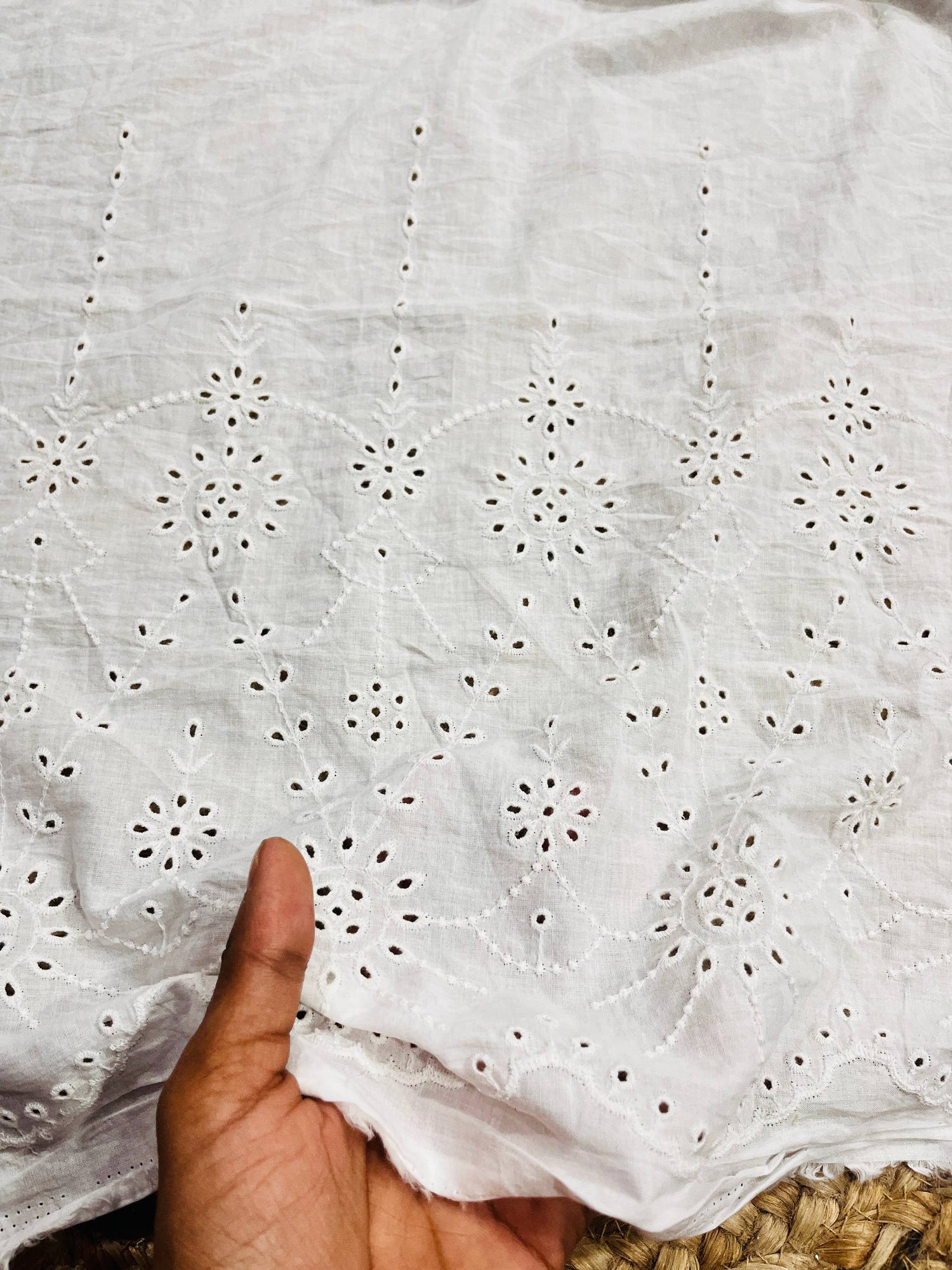 Cut Piece SALE- Premium Pure Designer FABRICS IN SALE - Cut SIZE 0.50 Meter