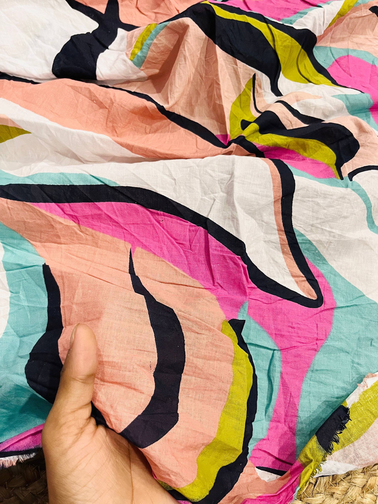 Cut Piece SALE- Premium Pure Designer FABRICS IN SALE - Cut SIZE 0.60 Meter