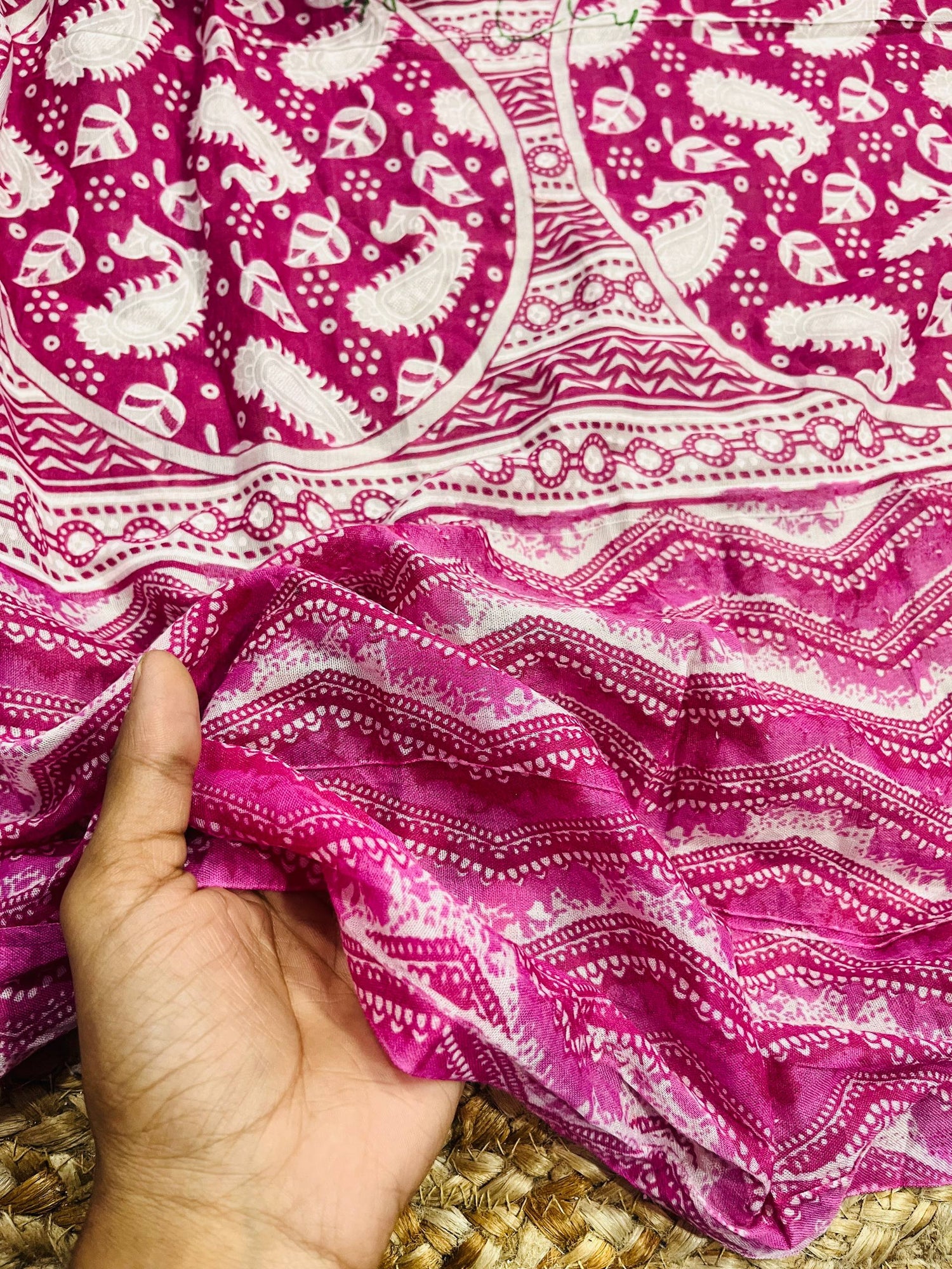 Cut Piece SALE- Premium Pure Designer FABRICS IN SALE - Cut SIZE 1. Meter