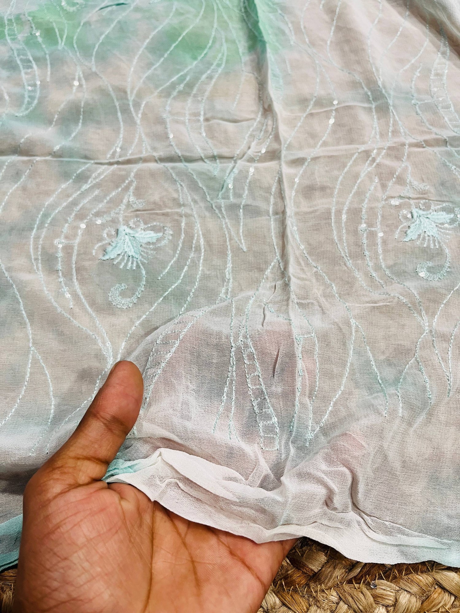 Cut Piece SALE- Premium Pure Designer FABRICS IN SALE - Cut SIZE 1.15 Meter