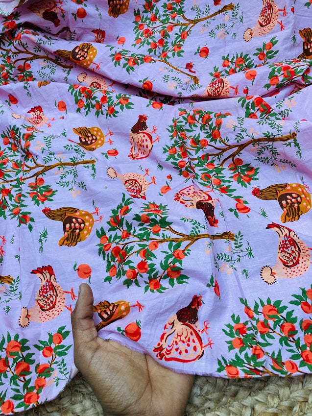 Cut Piece SALE- Premium Designer PRINTED FABRICS IN SALE - Cut SIZE 0.85 Meter