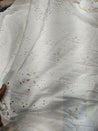 Premium Hakuba Chikankari Embroidery On Pure Cotton FABRIC (Dyeable Also) (Big WIDTH!!)