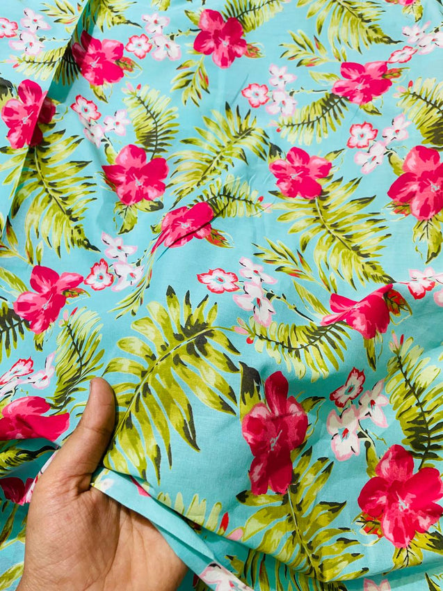 Most Premium Pure Modal Cotton Digital Printed FABRIC