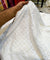 Premium Hakuba Chikankari Embroidery On Pure Cotton FABRIC (Dyeable Also) (Big WIDTH!!)