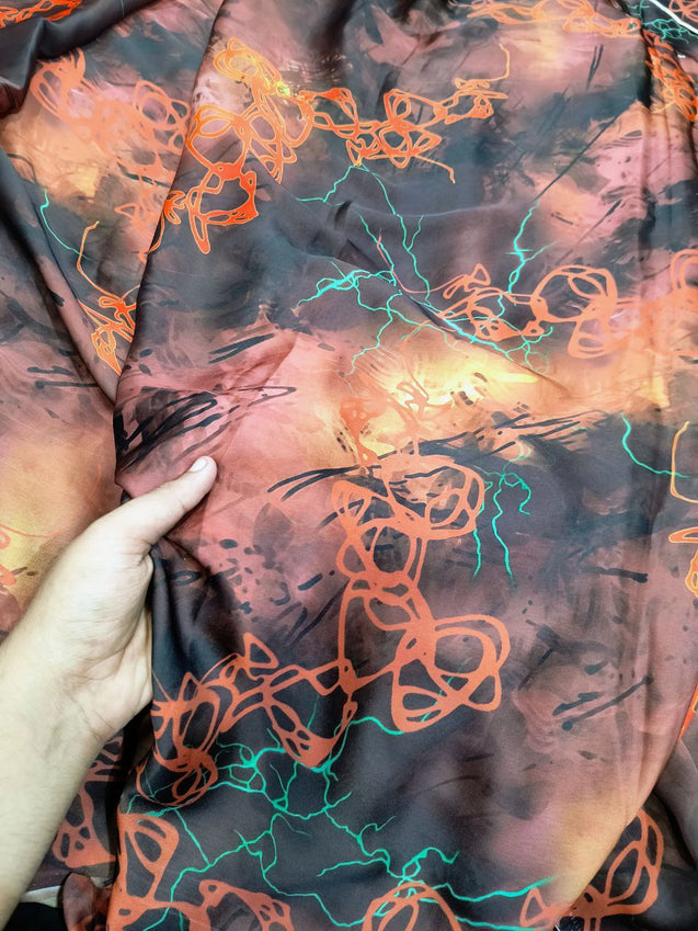 (SALE PRICES) Premium Pure Modal FABRIC DIGITAL PRINTED