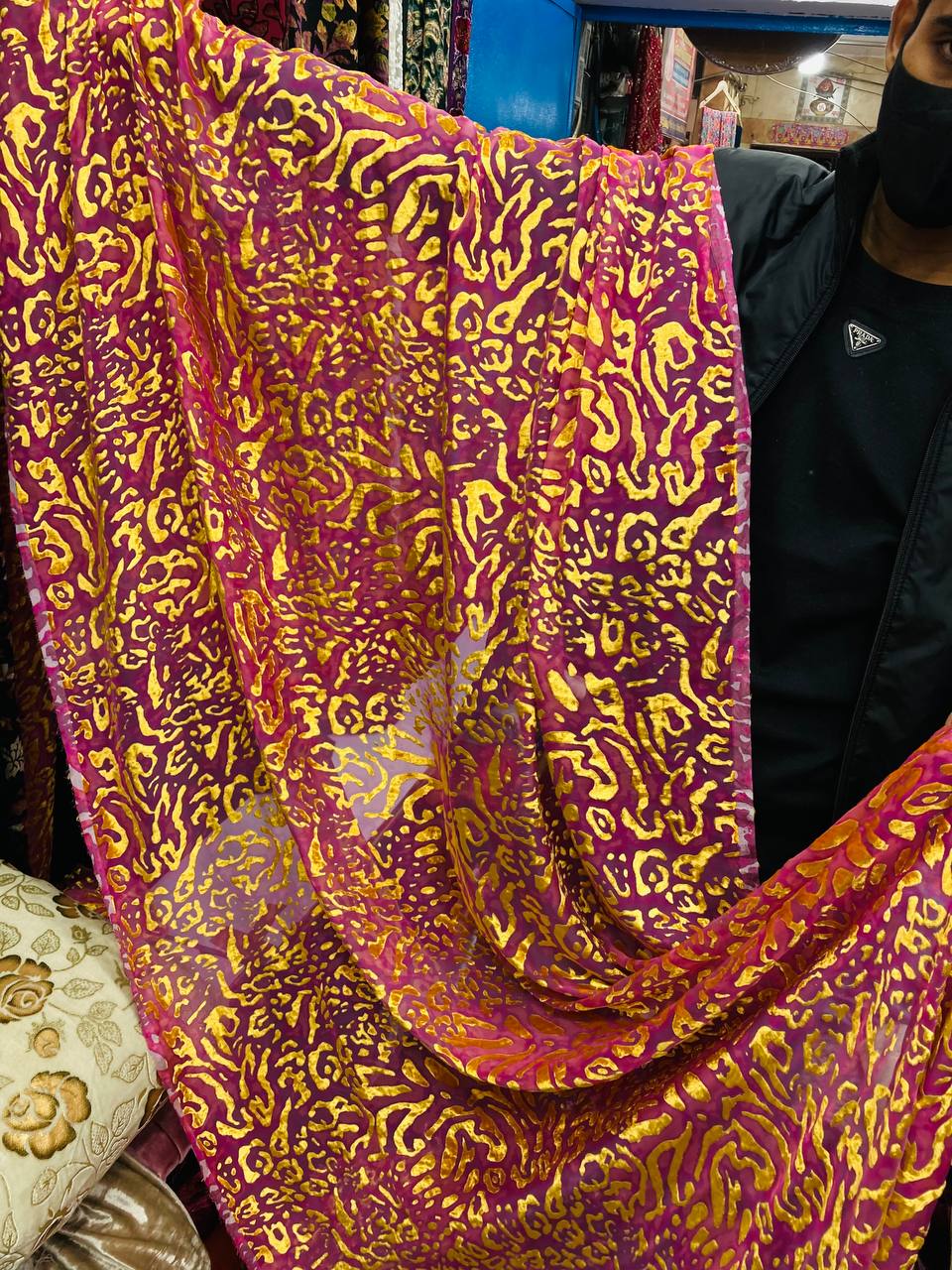 Most Premium Imported Plachi Brasso Velvet