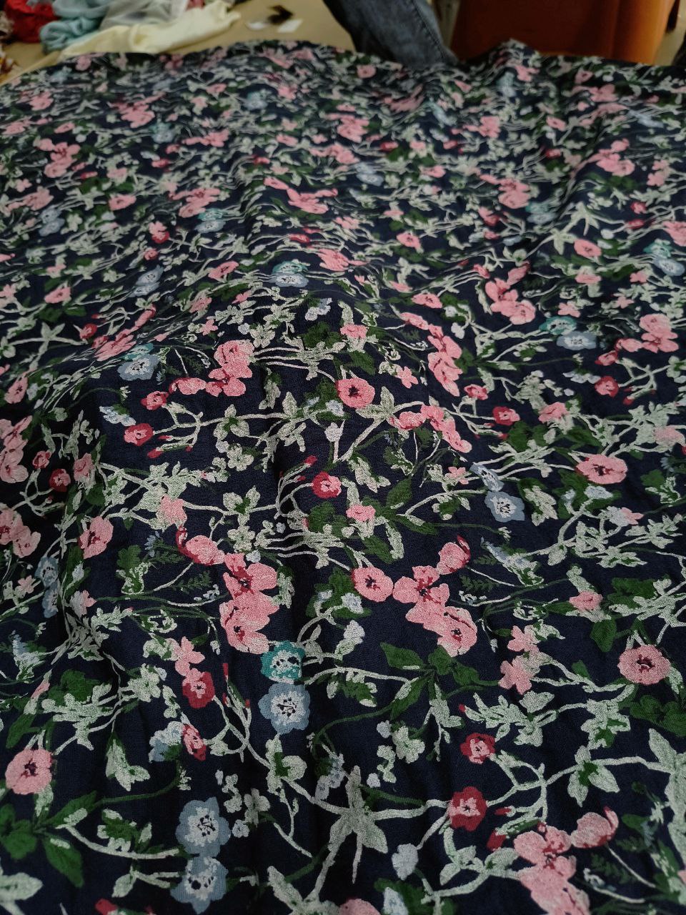 (SALE PRICES) Most Premium Pure Double Cloth Cotton PRINTED FABRIC (Big WIDTH!!)