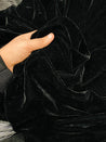 Premium Velvet 9000 FABRIC - ALL BLACK